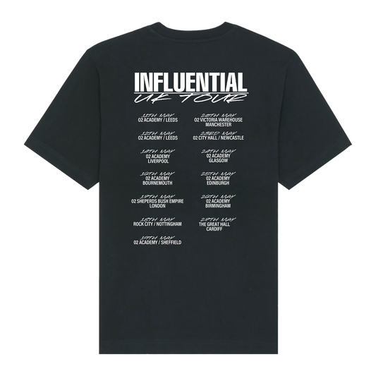 BBCC Influential UK Tour Tee (Black)