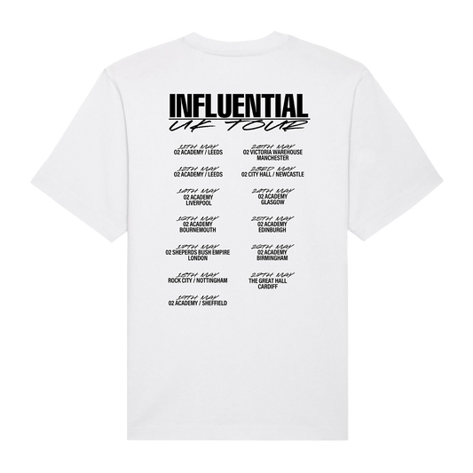 BBCC Influential UK Tour Tee (White)